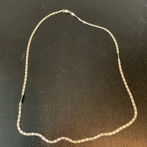 Sterling silver necklace 16”
